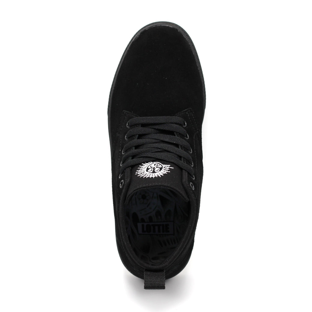 Emerica Spanky Hi x Lotties Black/Black