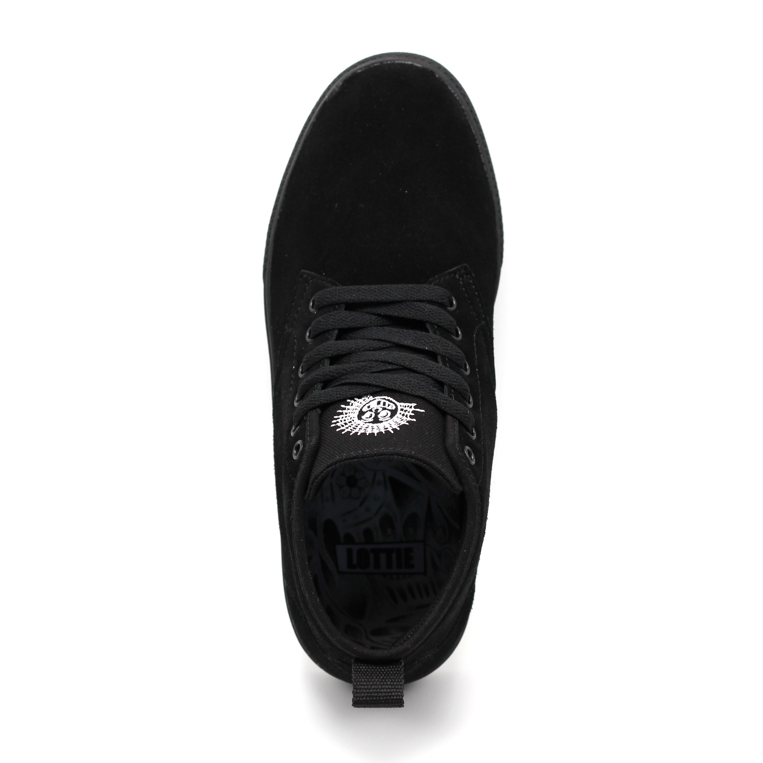 Emerica Spanky Hi x Lotties Black/Black