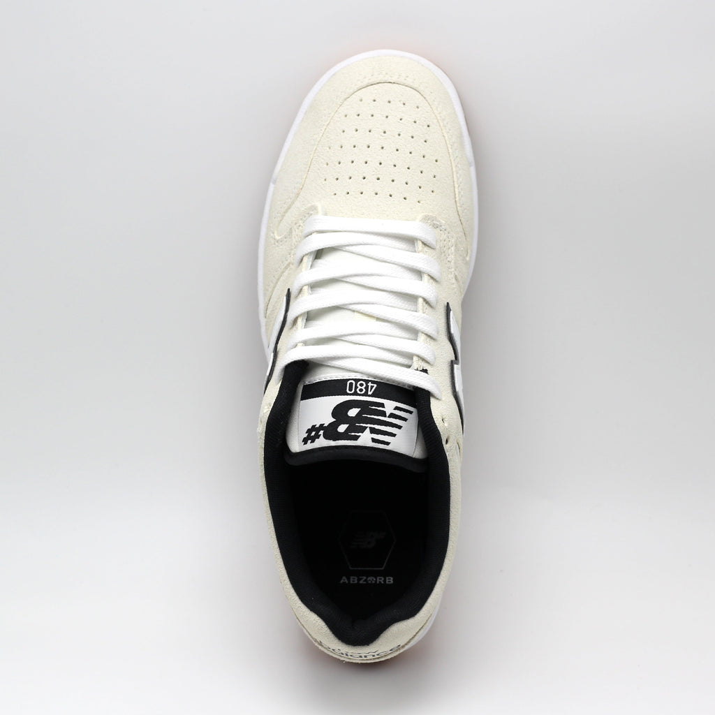 New Balance Numeric 480 Cream/White