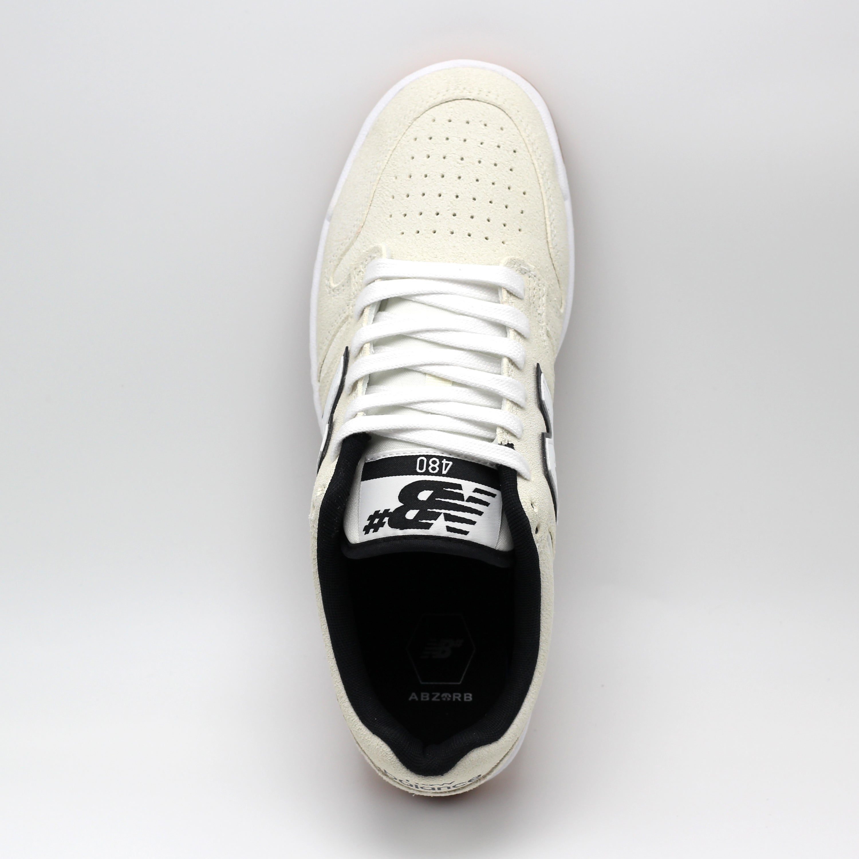 New Balance Numeric 480 Cream/White