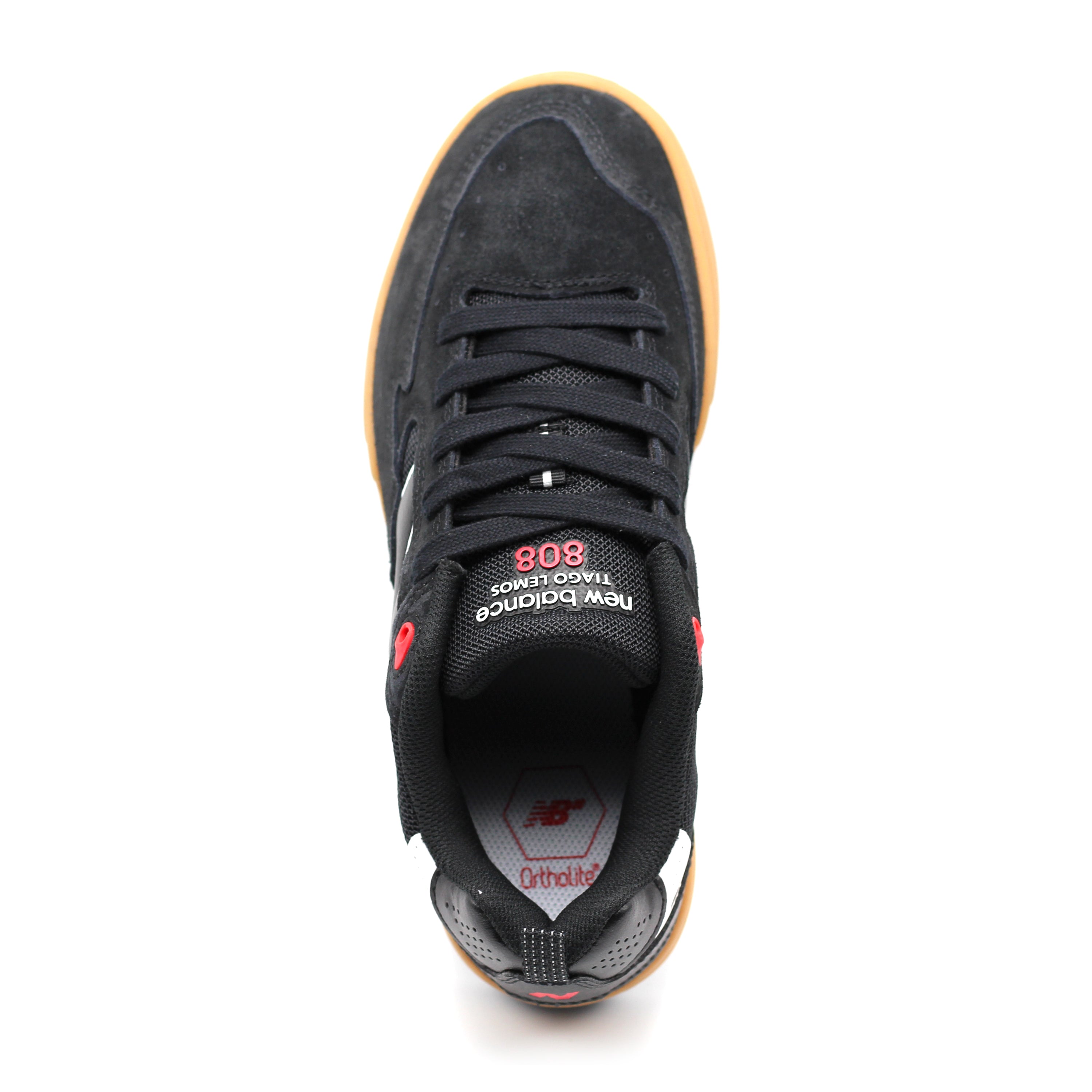 New Balance Numeric 808 Lite Tiago Lemos Black/Gum